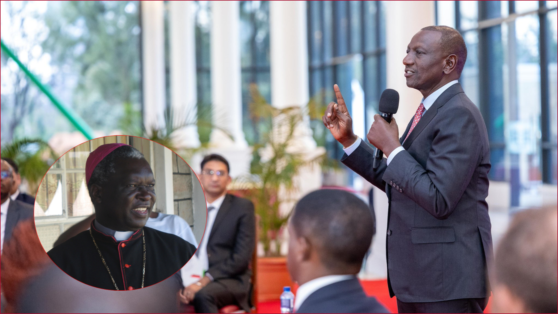 President William Ruto's sentiments came days after a Catholic church in Nairobi declined his millions of cash.